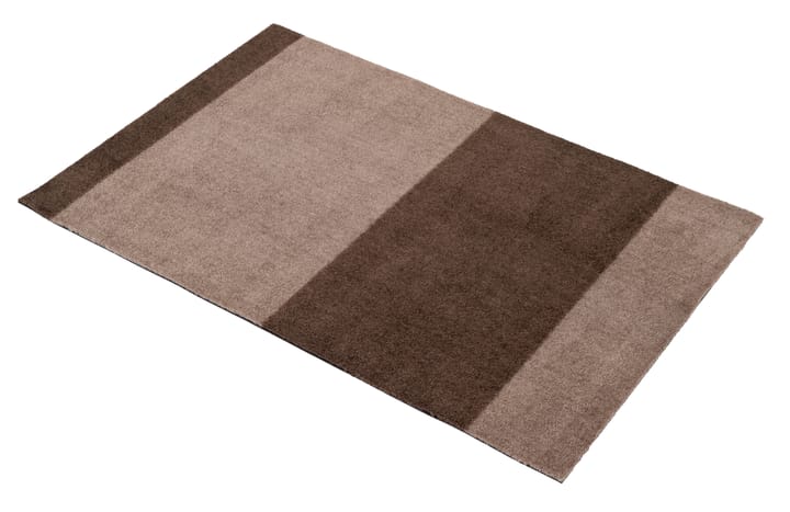Stripes dörrmatta horisontell, Sand-brown, 60x90 cm tica copenhagen