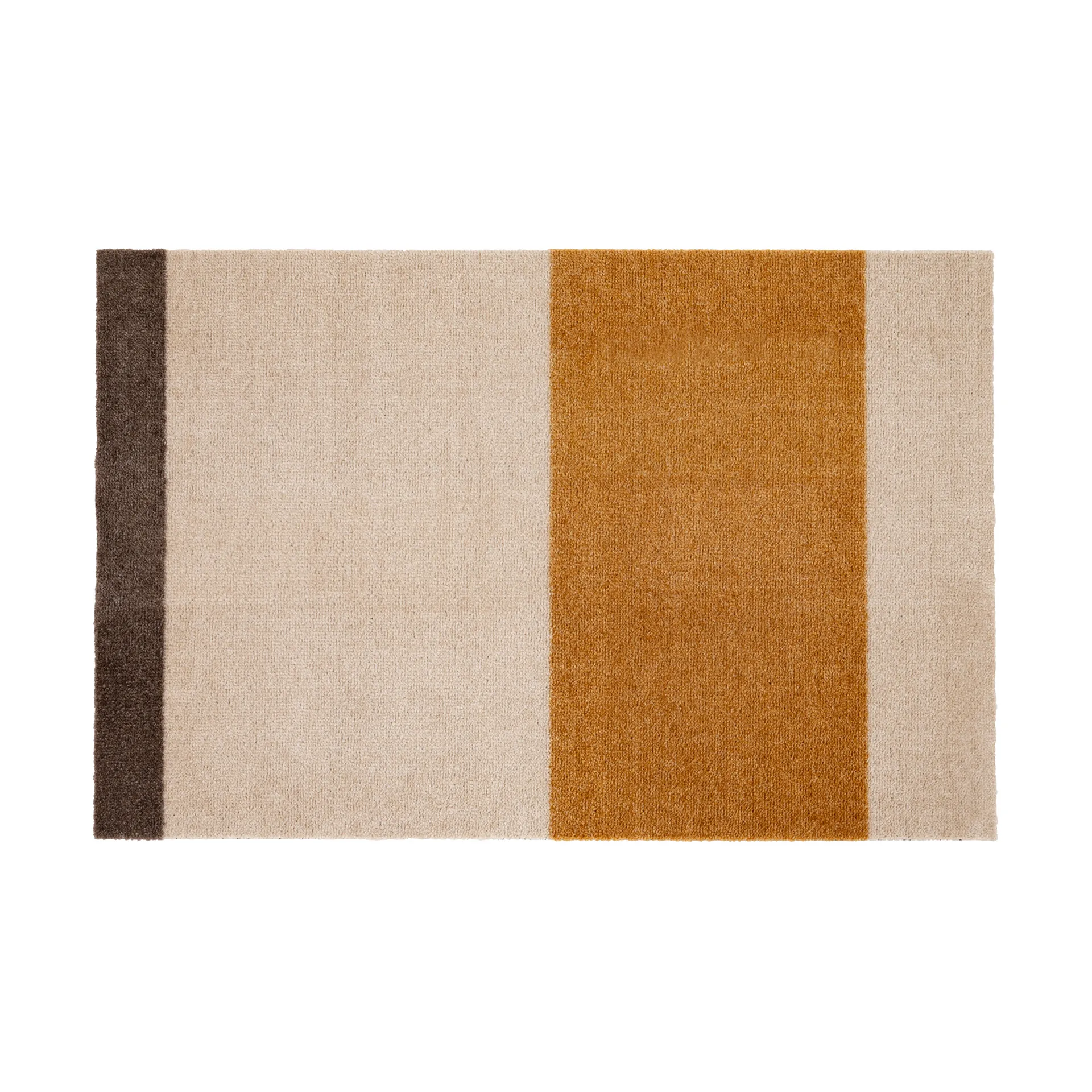 Stripes dörrmatta, Ivory-dijon-brown, 60x90 cm tica copenhagen