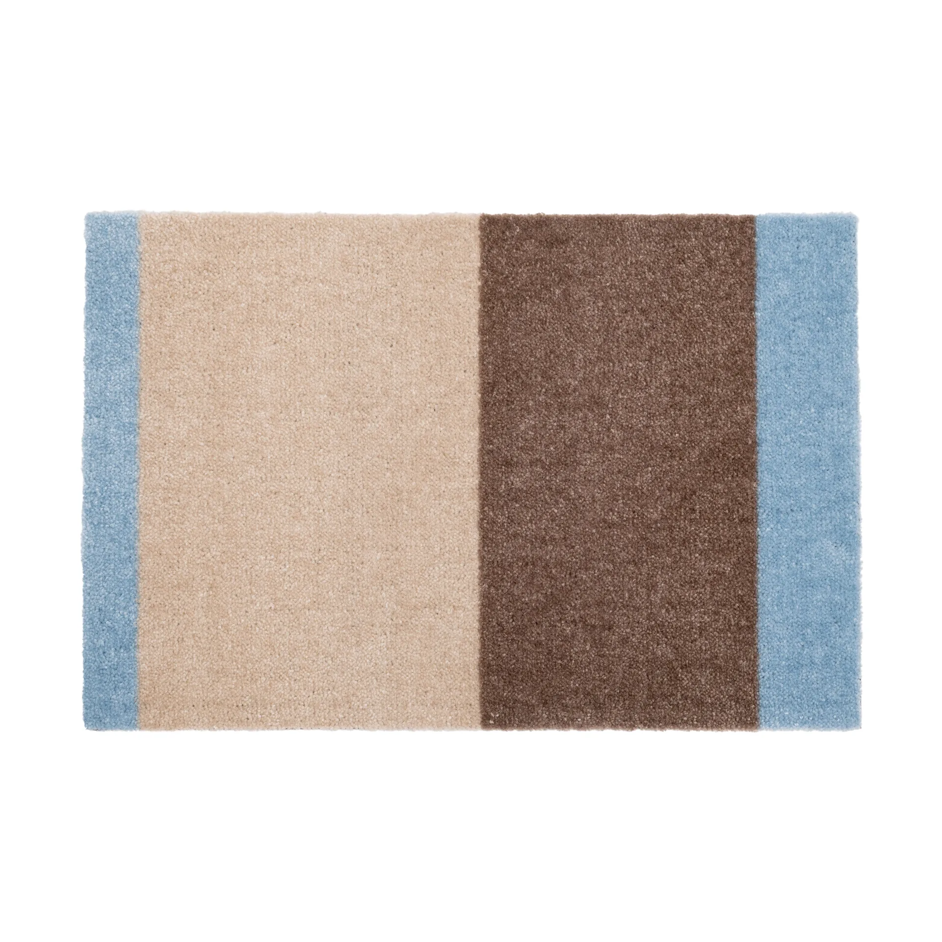 Stripes dörrmatta, Ivory-sand-blue, 40x60 cm tica copenhagen