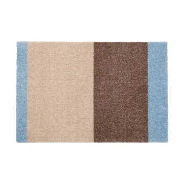 Stripes dörrmatta - Ivory-sand-blue, 40x60 cm - tica copenhagen
