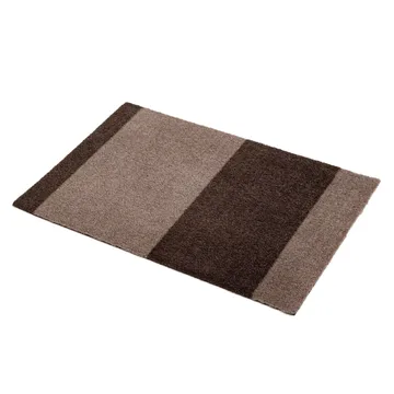 Stripes dörrmatta - Sand-brown, 40x60 cm - tica copenhagen