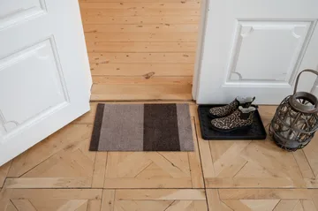 Stripes dörrmatta - Sand-brown, 40x60 cm - tica copenhagen