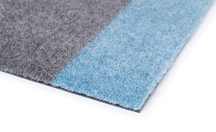 Stripes gångmatta horisontell, Blue-steel grey, 67x120 cm tica copenhagen