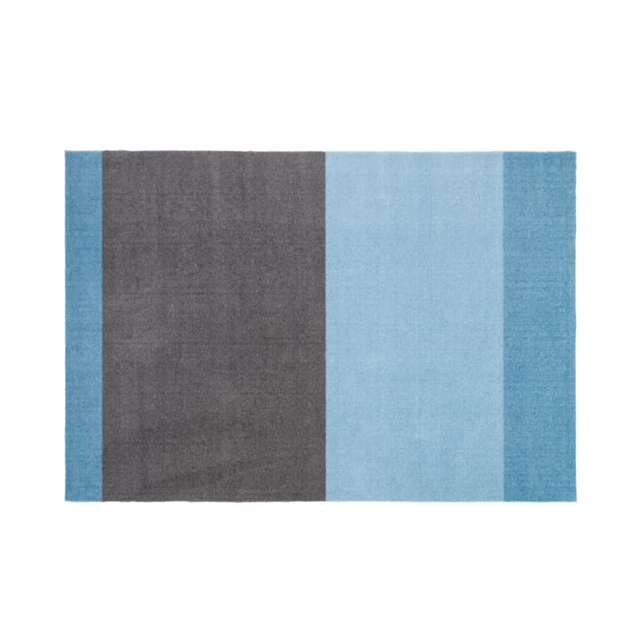Stripes gångmatta horisontell - Blue-steel grey, 90x130 cm - Tica copenhagen