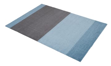 Stripes gångmatta horisontell - Blue-steel grey, 90x130 cm - tica copenhagen