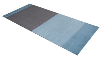 Stripes gångmatta horisontell - Blue-steel grey, 90x200 cm - tica copenhagen
