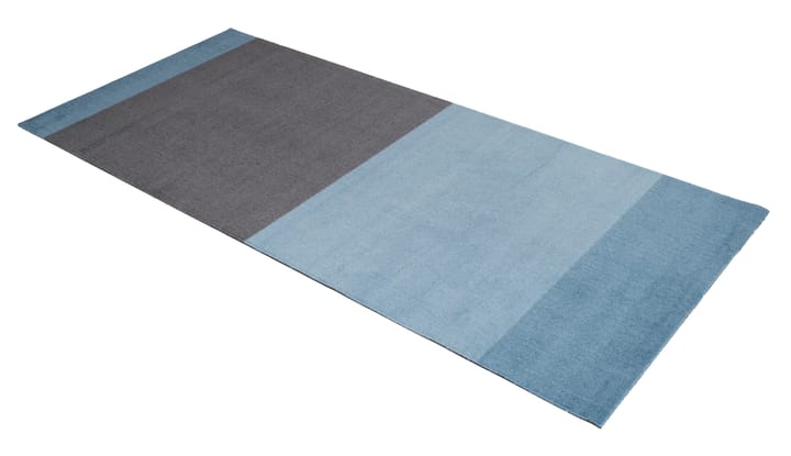 Stripes gångmatta horisontell, Blue-steel grey, 90x200 cm tica copenhagen