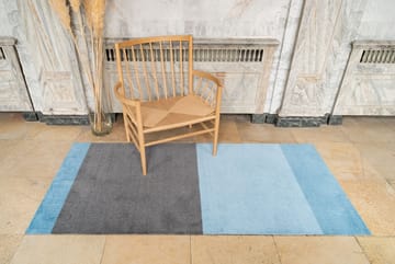 Stripes gångmatta horisontell - Blue-steel grey, 90x200 cm - tica copenhagen