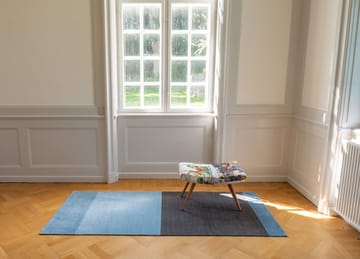 Stripes gångmatta horisontell - Blue-steel grey, 90x200 cm - tica copenhagen