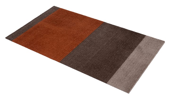 Stripes gångmatta horisontell, Brown-terrakotta 67x120 cm tica copenhagen