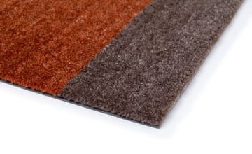 Stripes gångmatta horisontell - Brown-terrakotta 67x120 cm - tica copenhagen