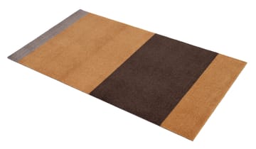 Stripes gångmatta horisontell - Dijon-brown-sand, 67x120 cm - tica copenhagen