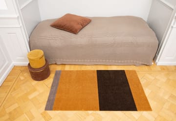Stripes gångmatta horisontell - Dijon-brown-sand, 67x120 cm - tica copenhagen