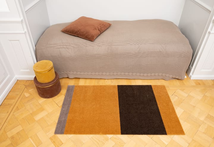 Stripes gångmatta horisontell, Dijon-brown-sand, 67x120 cm tica copenhagen