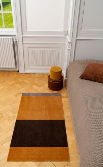 Stripes gångmatta horisontell - Dijon-brown-sand, 67x120 cm - tica copenhagen