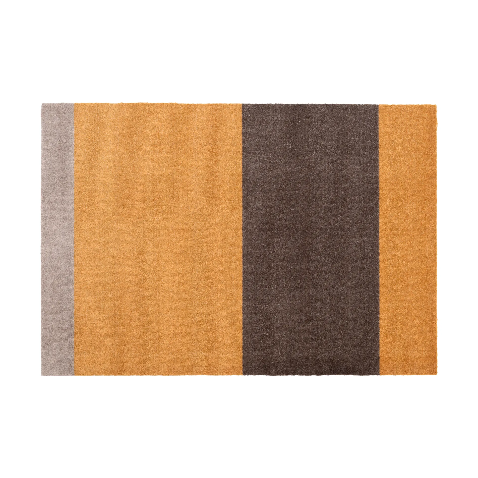 Stripes gångmatta horisontell, Dijon-brown-sand, 90x130 cm tica copenhagen