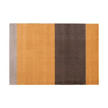 Stripes gångmatta horisontell - Dijon-brown-sand, 90x130 cm - tica copenhagen
