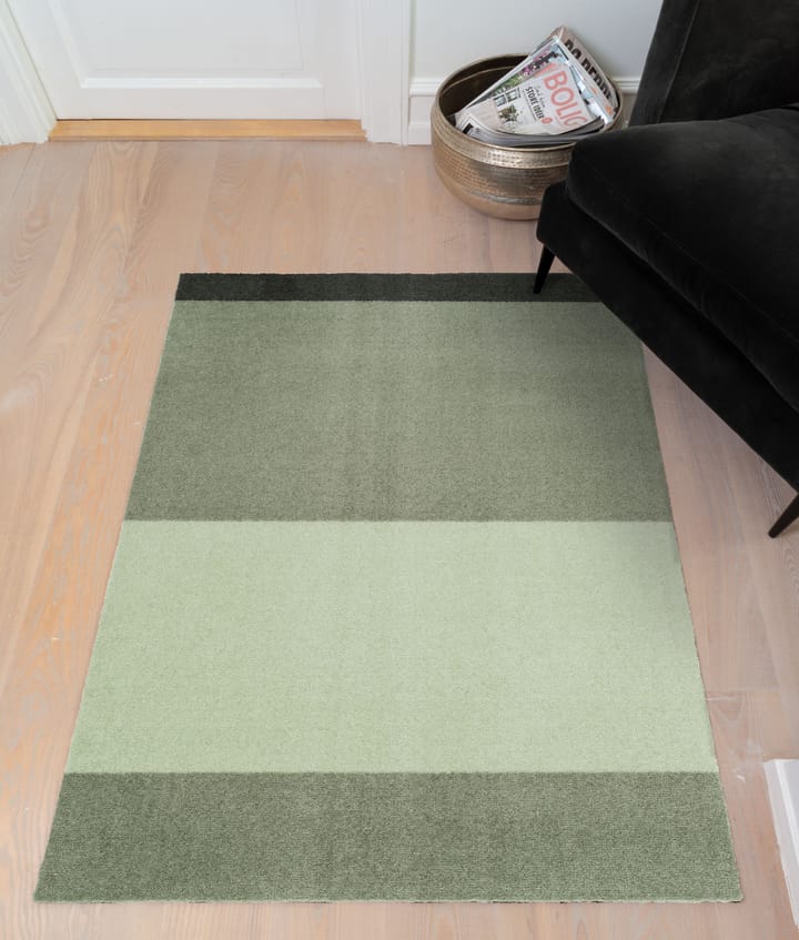 Stripes gångmatta horisontell, Green, 67x120 cm tica copenhagen