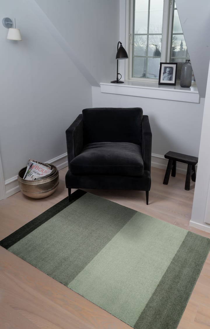 Stripes gångmatta horisontell, Green, 90x130 cm tica copenhagen