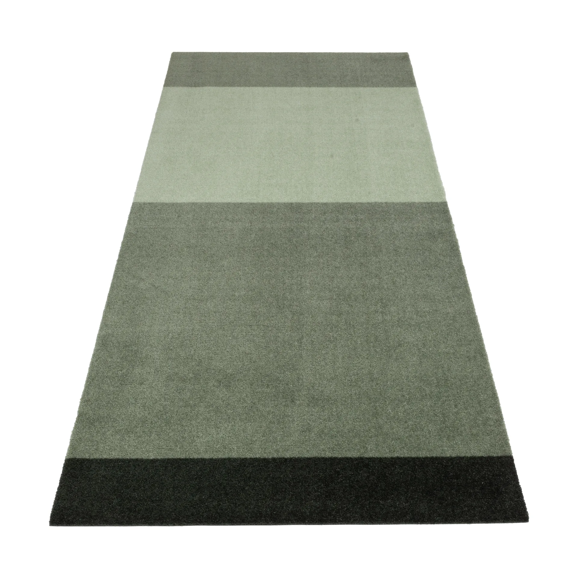Stripes gångmatta horisontell, Green, 90x200 cm tica copenhagen