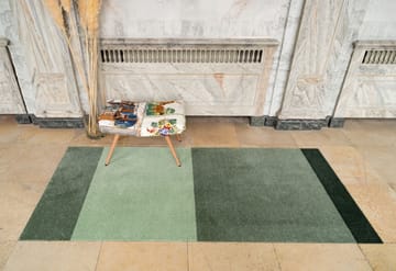 Stripes gångmatta horisontell - Green, 90x200 cm - tica copenhagen