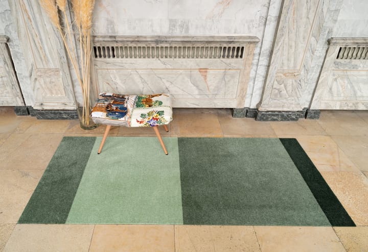 Stripes gångmatta horisontell, Green, 90x200 cm tica copenhagen