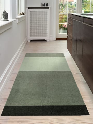 Stripes gångmatta horisontell - Green, 90x200 cm - tica copenhagen
