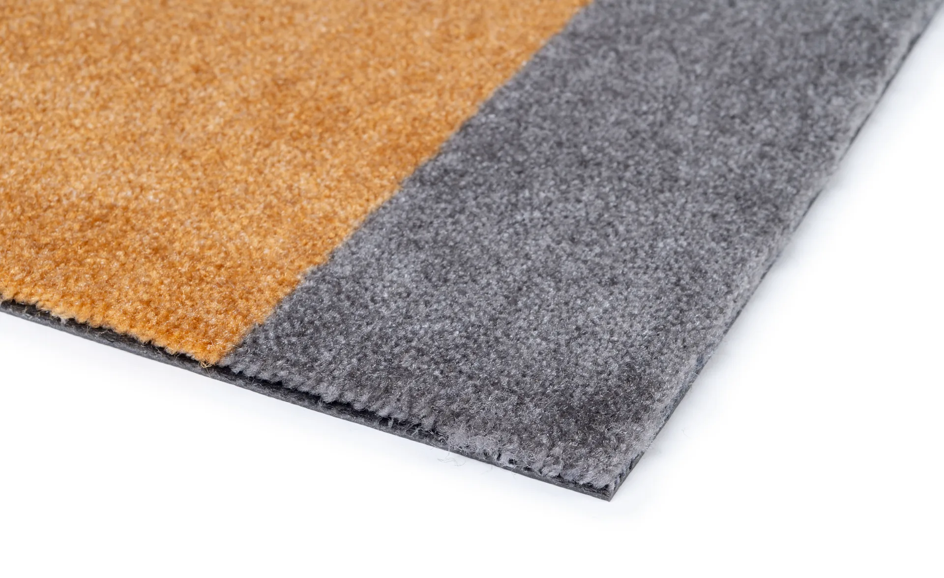 Stripes gångmatta horisontell, Grey-grey-dijon, 67x120 cm tica copenhagen