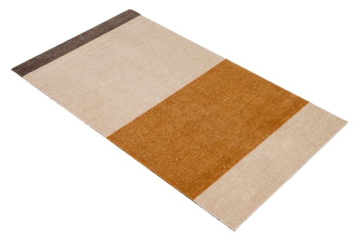 Stripes gångmatta horisontell, Ivory-dijon-brown, 67x120 cm tica copenhagen
