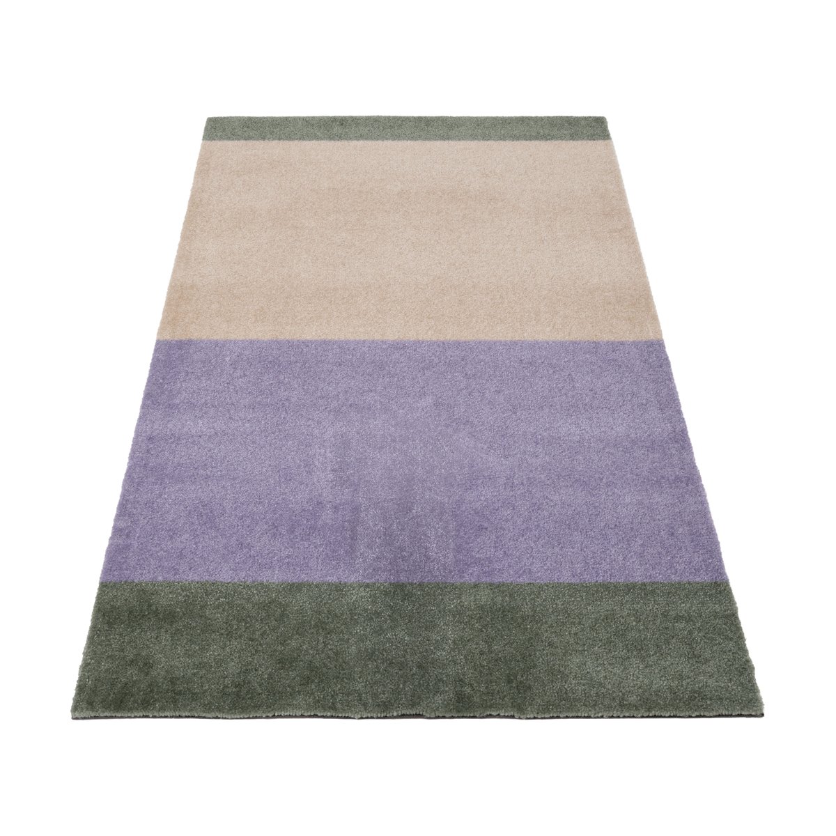 tica copenhagen Stripes gångmatta horisontell Lilac-ivory-green, 67x120 cm