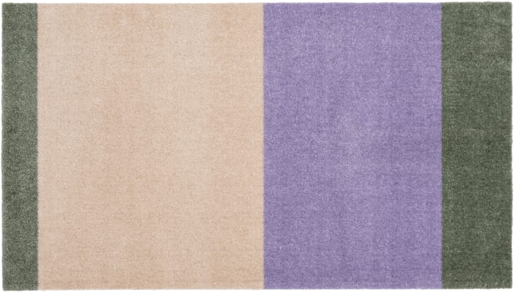Stripes gångmatta horisontell, Lilac-ivory-green, 67x120 cm tica copenhagen