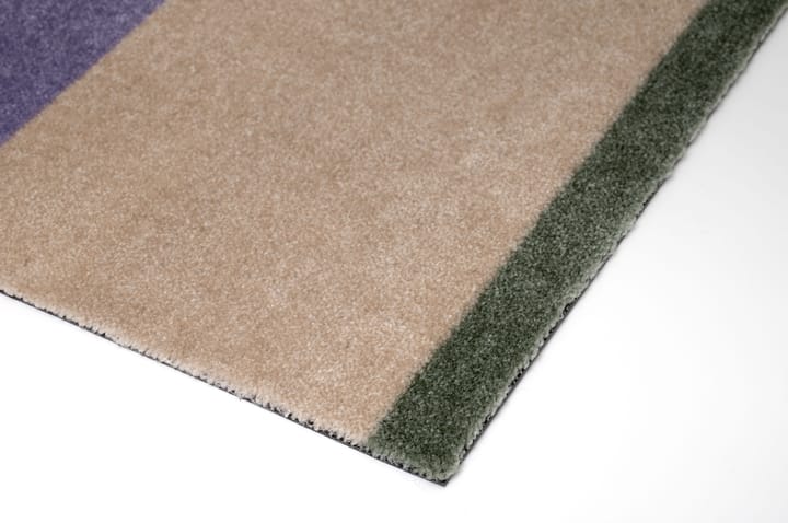 Stripes gångmatta horisontell, Lilac-ivory-green, 67x120 cm tica copenhagen