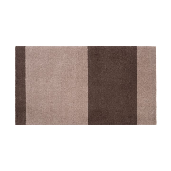 Stripes gångmatta horisontell - Sand-brown, 67x120 cm - Tica copenhagen