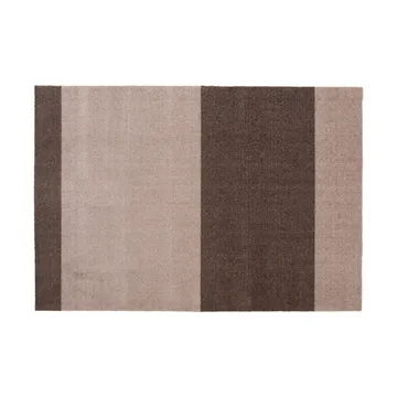 Stripes gångmatta horisontell - Sand-brown, 90x130 cm - tica copenhagen