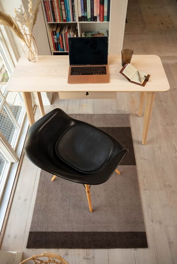 Stripes gångmatta horisontell - Sand-brown, 90x130 cm - tica copenhagen
