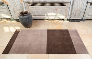 Stripes gångmatta horisontell - Sand-brown, 90x200 cm - tica copenhagen