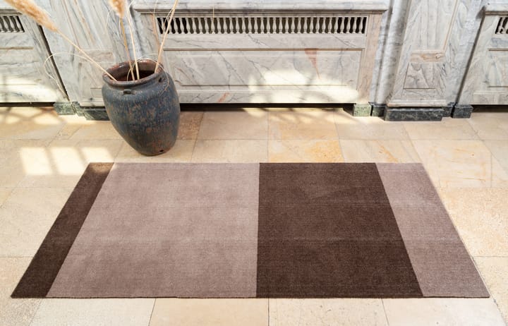Stripes gångmatta horisontell, Sand-brown, 90x200 cm tica copenhagen