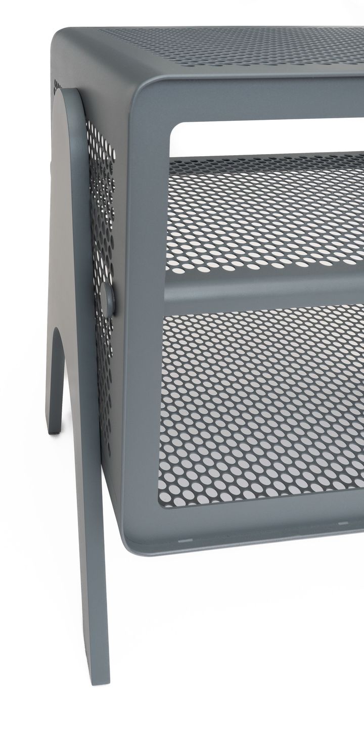 Tica Rack Floor big hylla - Steelgrey - tica copenhagen