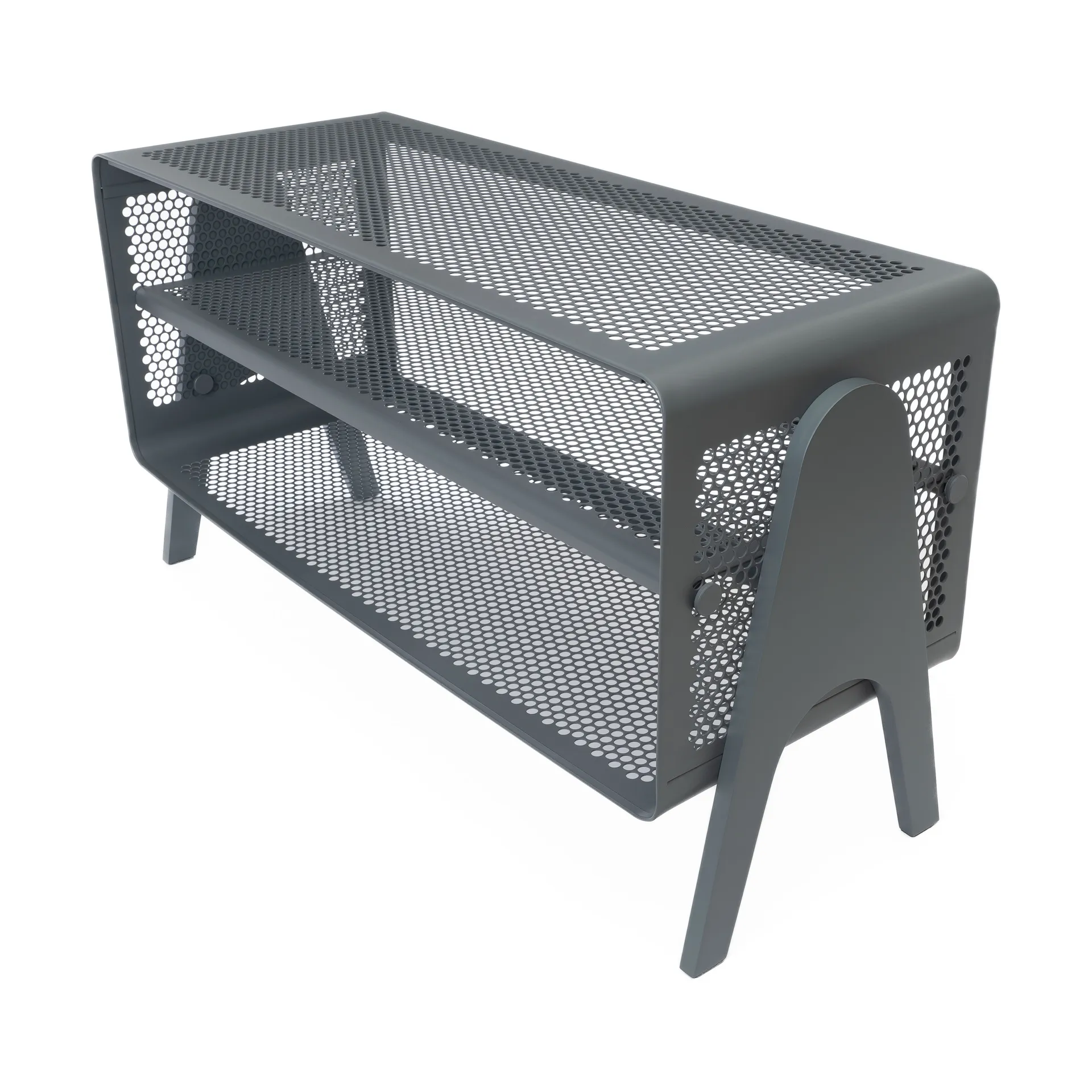 Tica Rack Floor large hylla, Steelgrey tica copenhagen