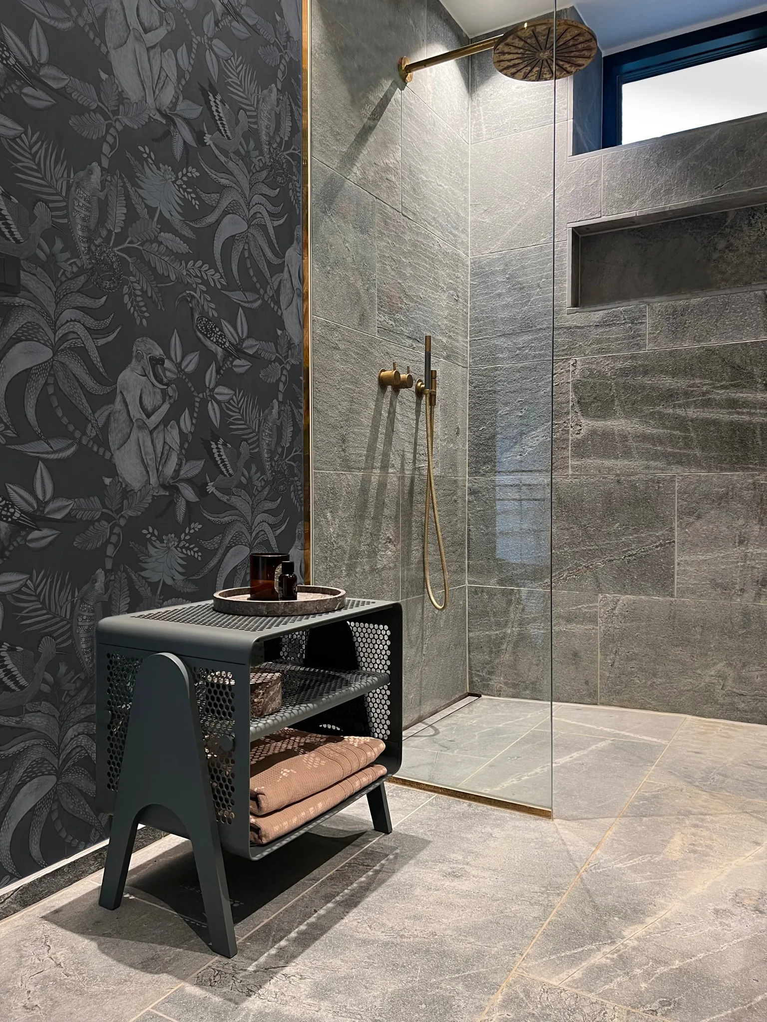 Tica Rack Floor small hylla, Steelgrey tica copenhagen