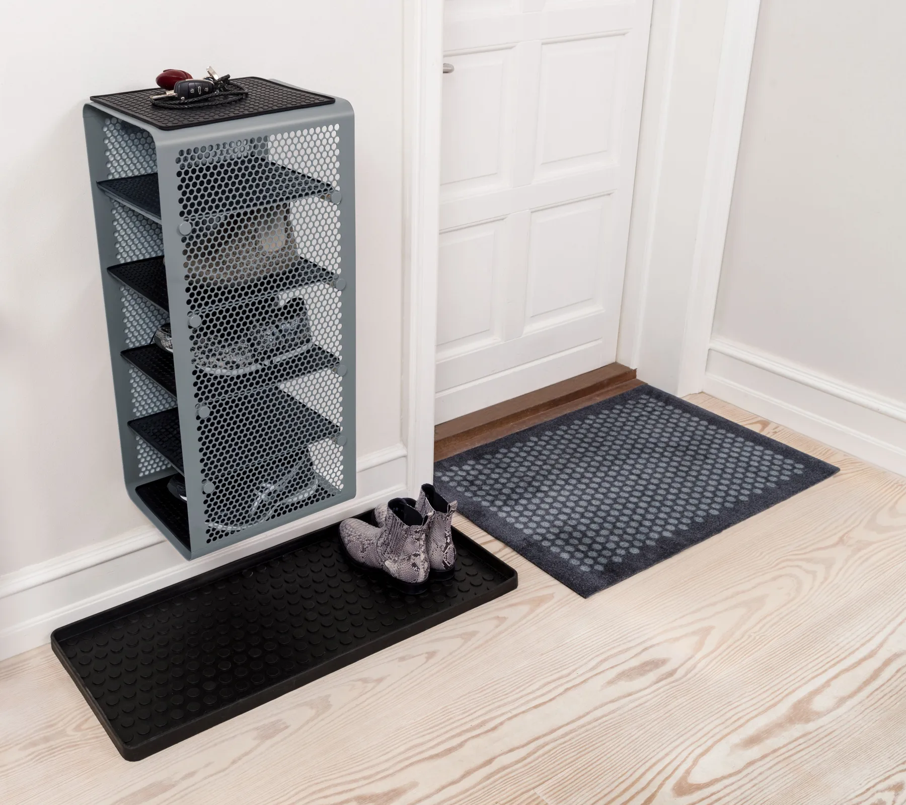 Tica Rack Wall large vägghylla, Steelgrey tica copenhagen