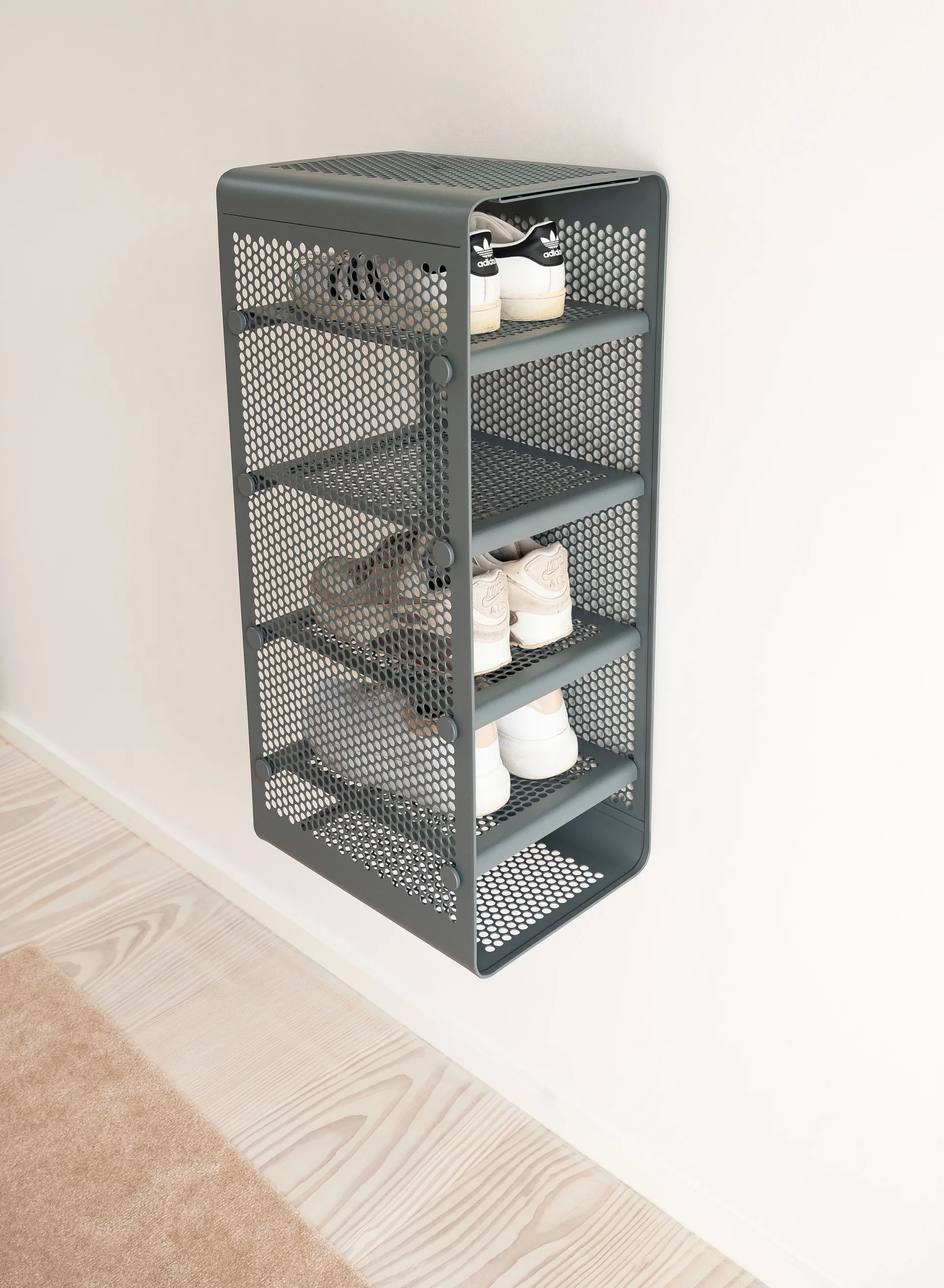 Tica Rack Wall vägghylla, Steelgrey tica copenhagen