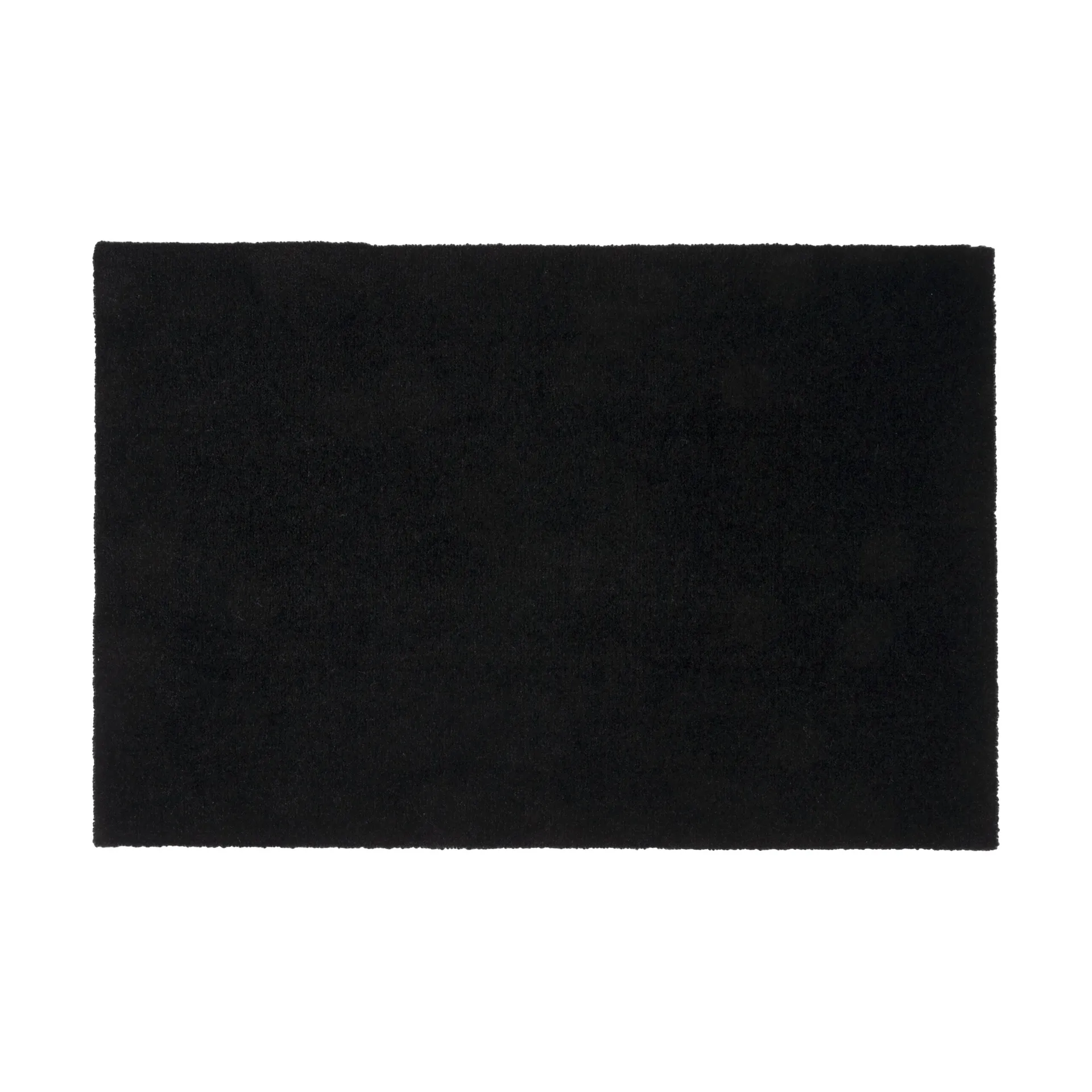 Unicolor dörrmatta, Black, 60x90 cm tica copenhagen