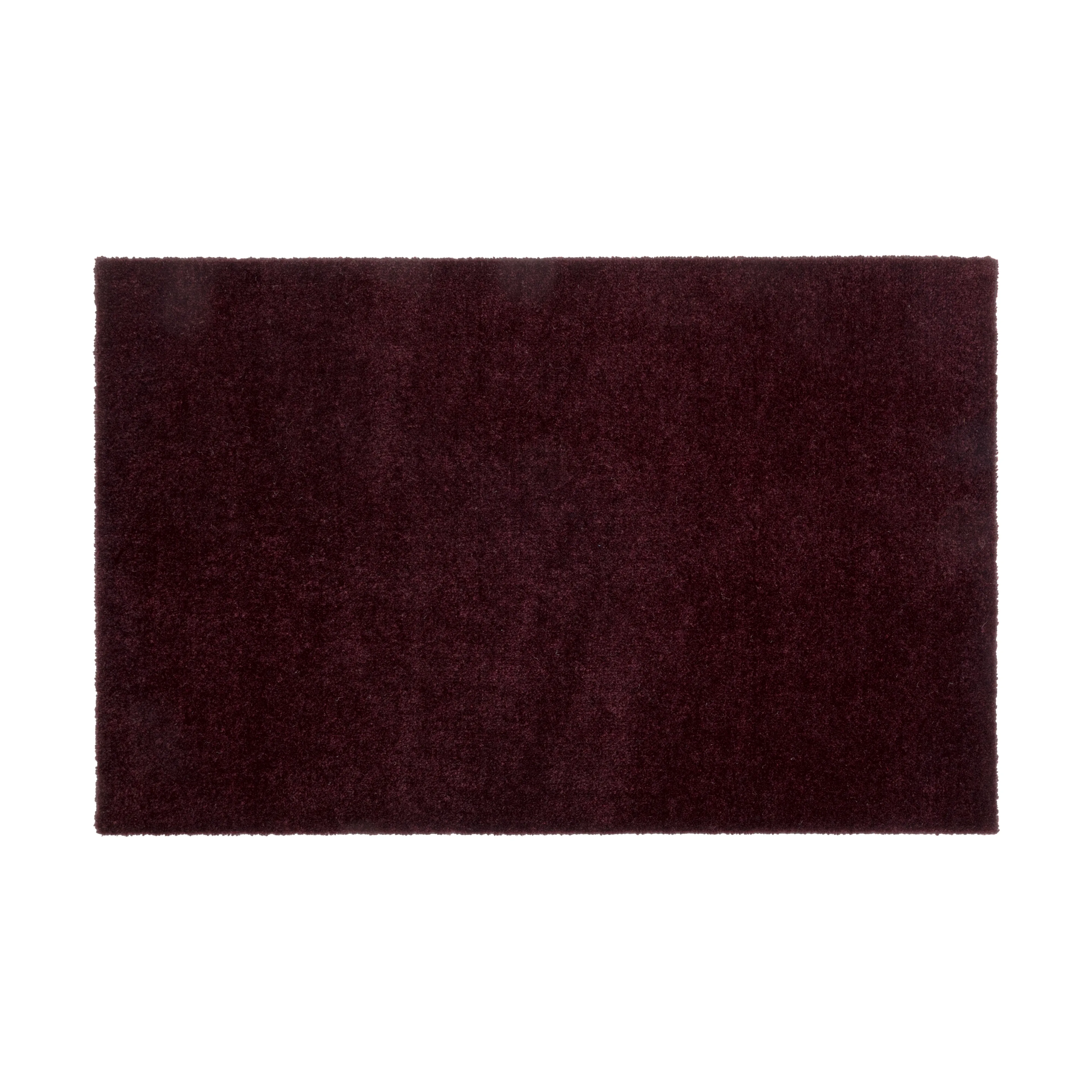 Unicolor dörrmatta, Bordeaux, 60x90 cm
