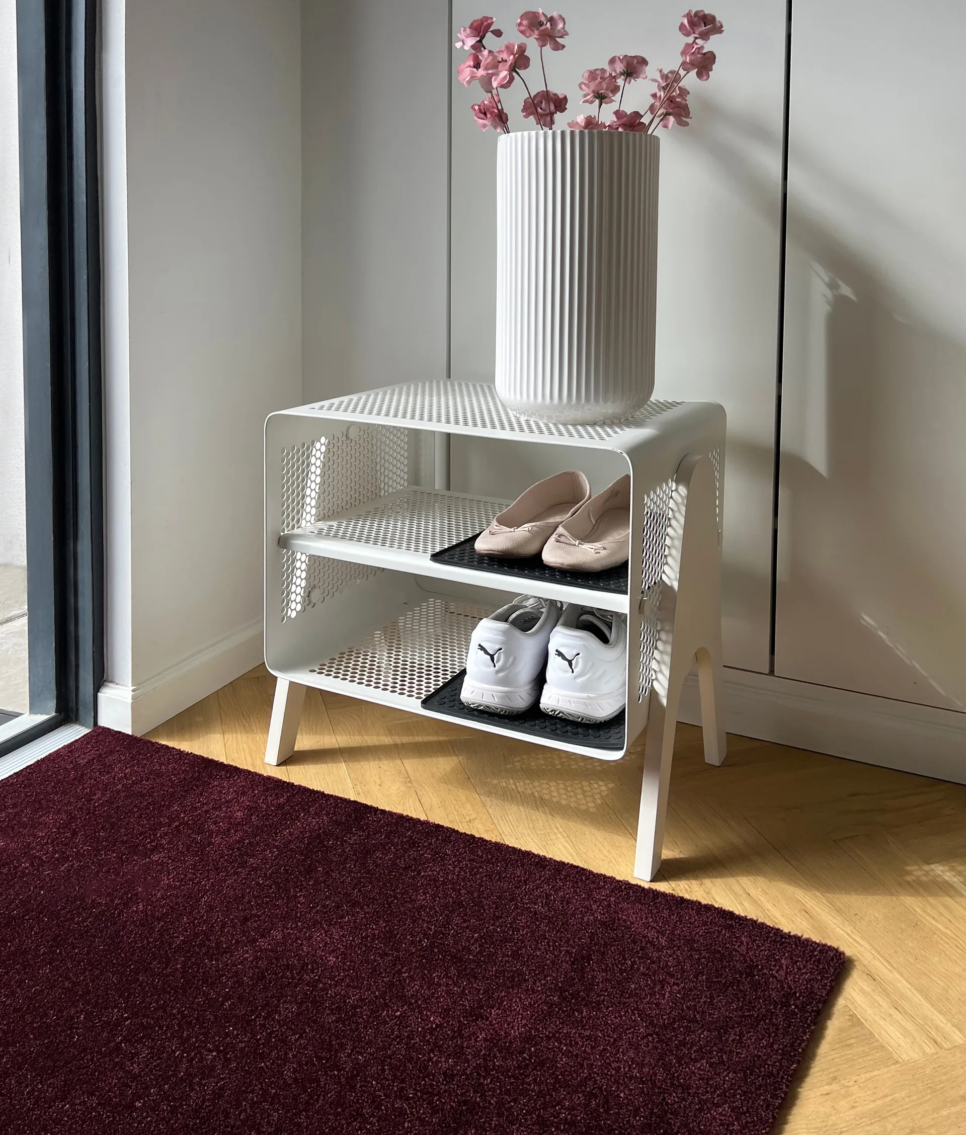 Unicolor dörrmatta, Bordeaux, 60x90 cm tica copenhagen