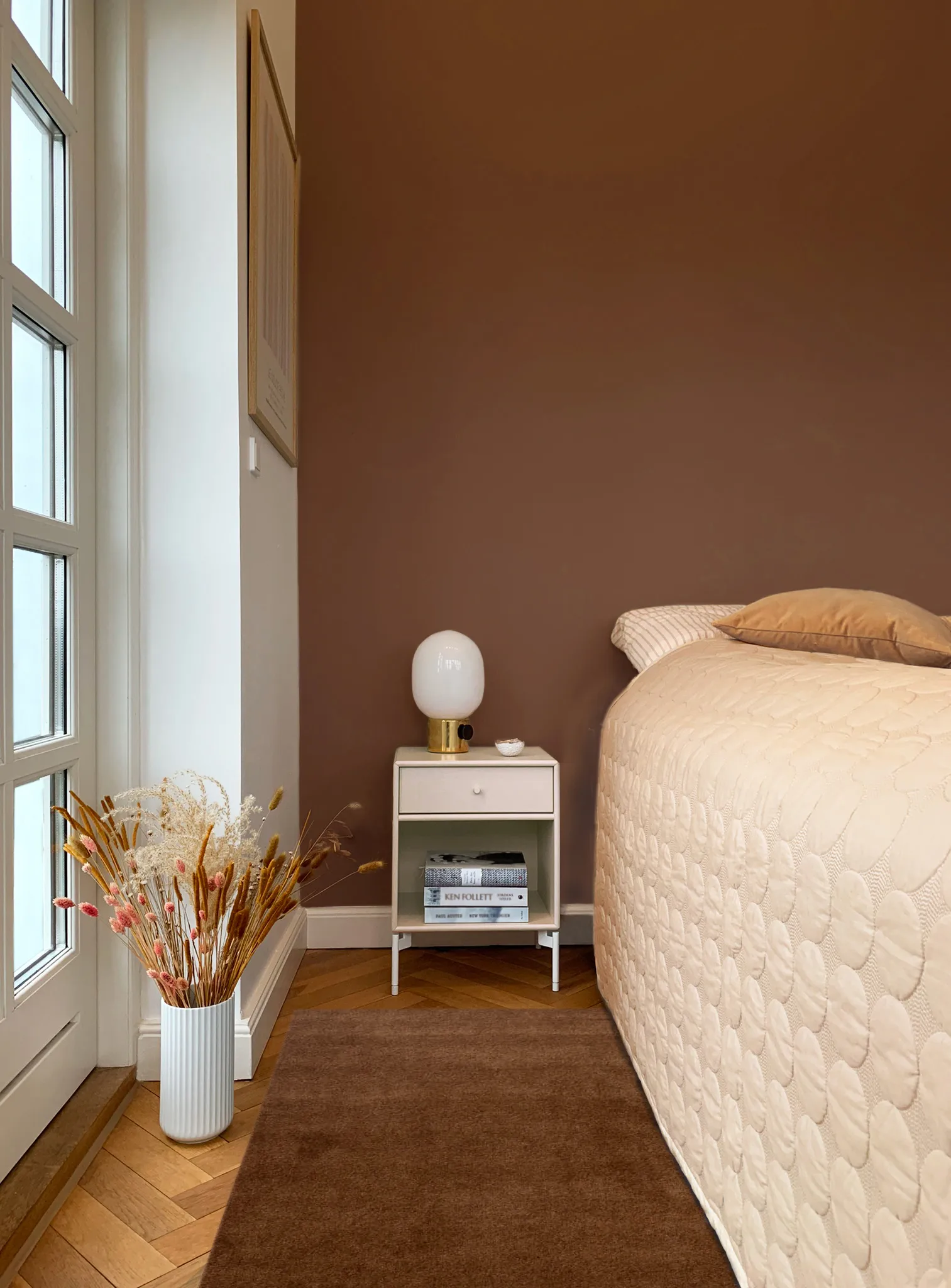 Unicolor dörrmatta, Cognac, 60x90 cm tica copenhagen