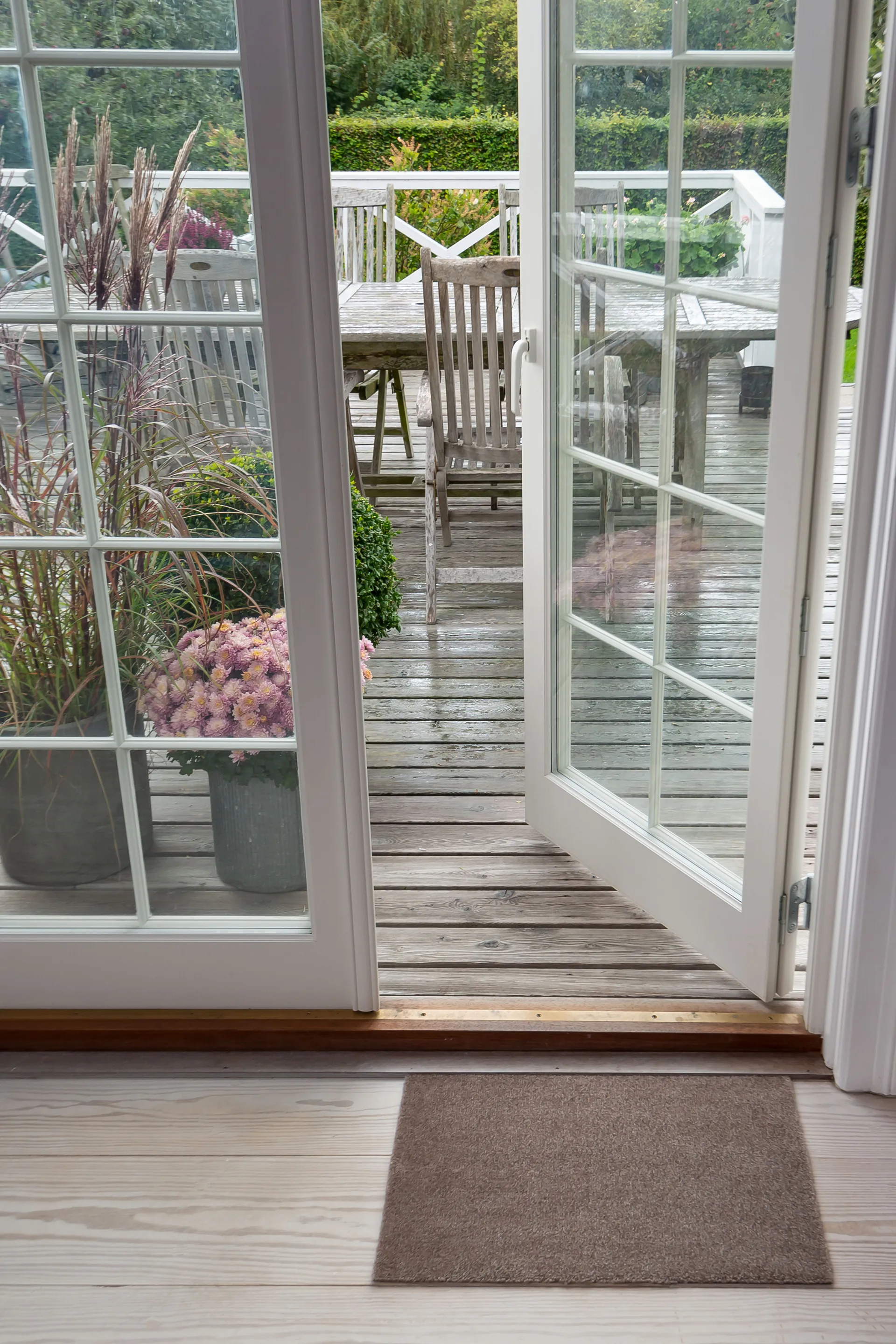 Unicolor dörrmatta, Sand, 40x60 cm tica copenhagen