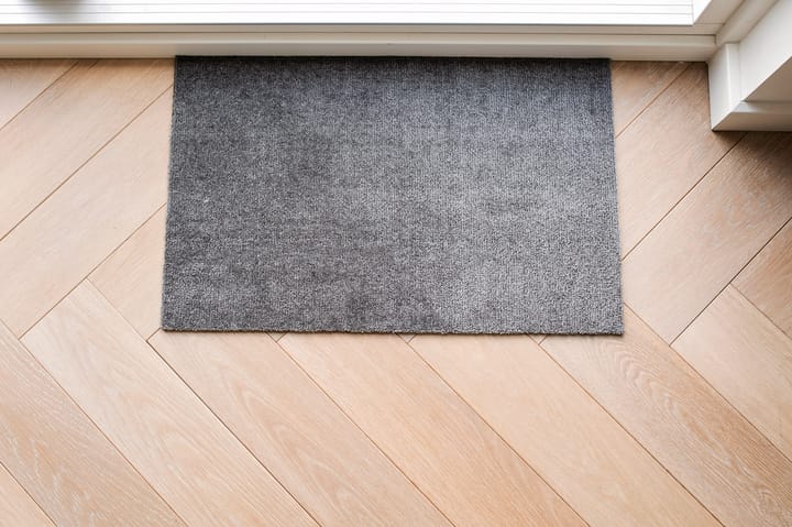 Unicolor dörrmatta, Steelgrey, 40x60 cm tica copenhagen