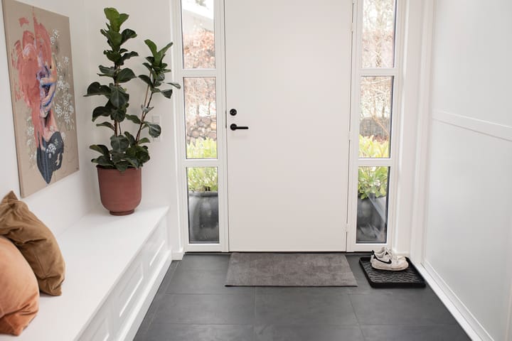Unicolor dörrmatta, Steelgrey, 60x90 cm tica copenhagen