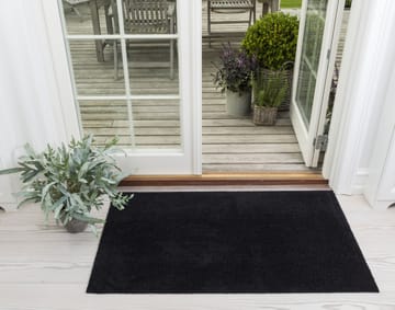 Unicolor gångmatta - Black, 67x120 cm - tica copenhagen